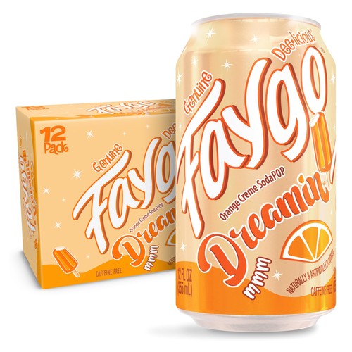 Dreamin soda vanilla cream - soda,
